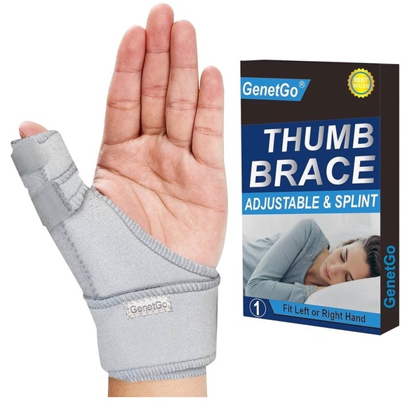 Trigger Thumb Splint - Spica Support Adjustable Stabilizer for Pain,Arthritis, - Picture 1 of 13